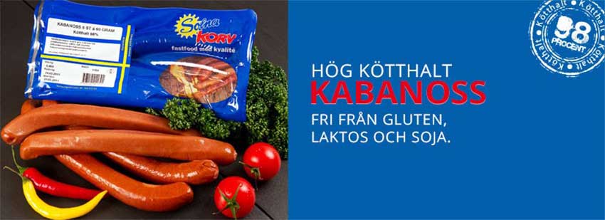 Produktbild för Solna korvs kabanoss